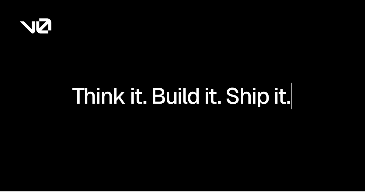 v0 homepage