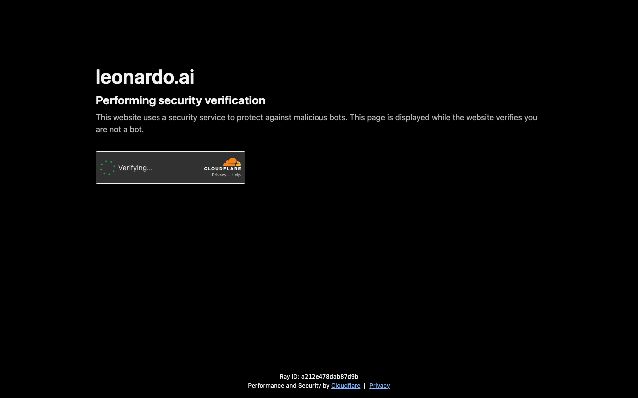 Leonardo.Ai homepage