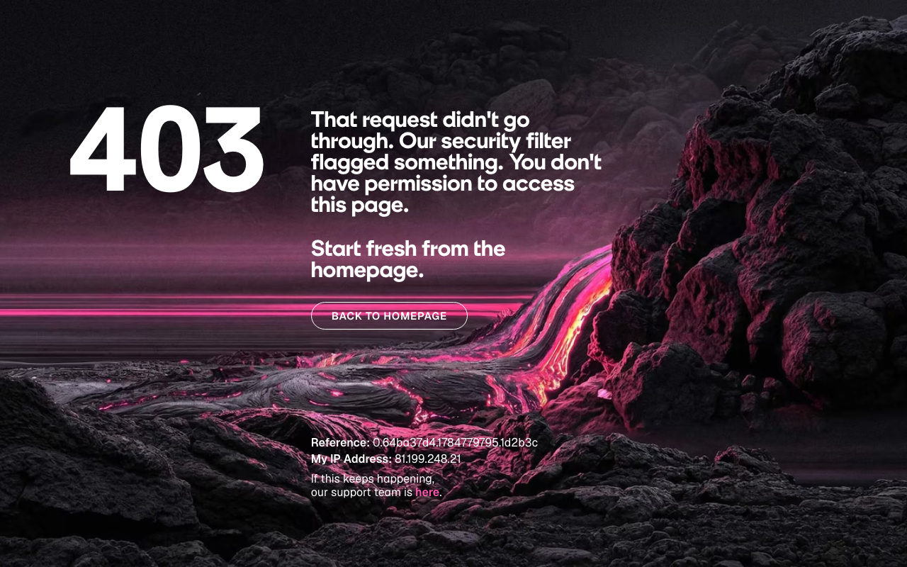 Magnific AI homepage